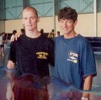 Morne and Daniel at a seminar in Reunion