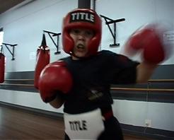 The kids are all encouraged to wear as much protective gear as possible to ensure safety comes first